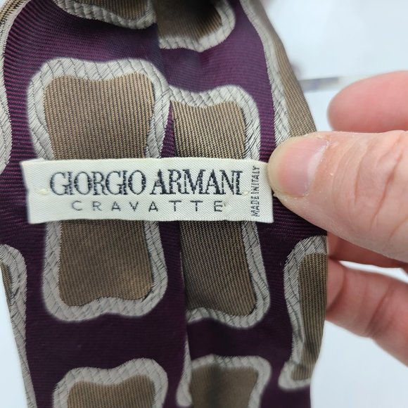 Georgio Armani neck tie - Picture 4 of 5